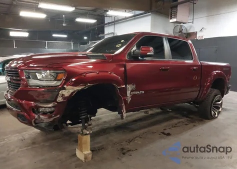 2021 Ram 1500 Big Horn 4X4 5'7 Box from USA, damaged, VIN 1C6SRFFT8MN653534